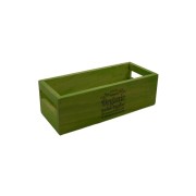 AHŞAP ORGANİZER YEŞİL MUTFAK ORGANİZER ÇOK AMAÇLI 