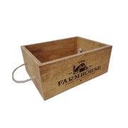 FARMHOUSE AHŞAP KASA ORGANİZER BANYO MUTFAK SALON IÇİN DEKORATİF KUTU