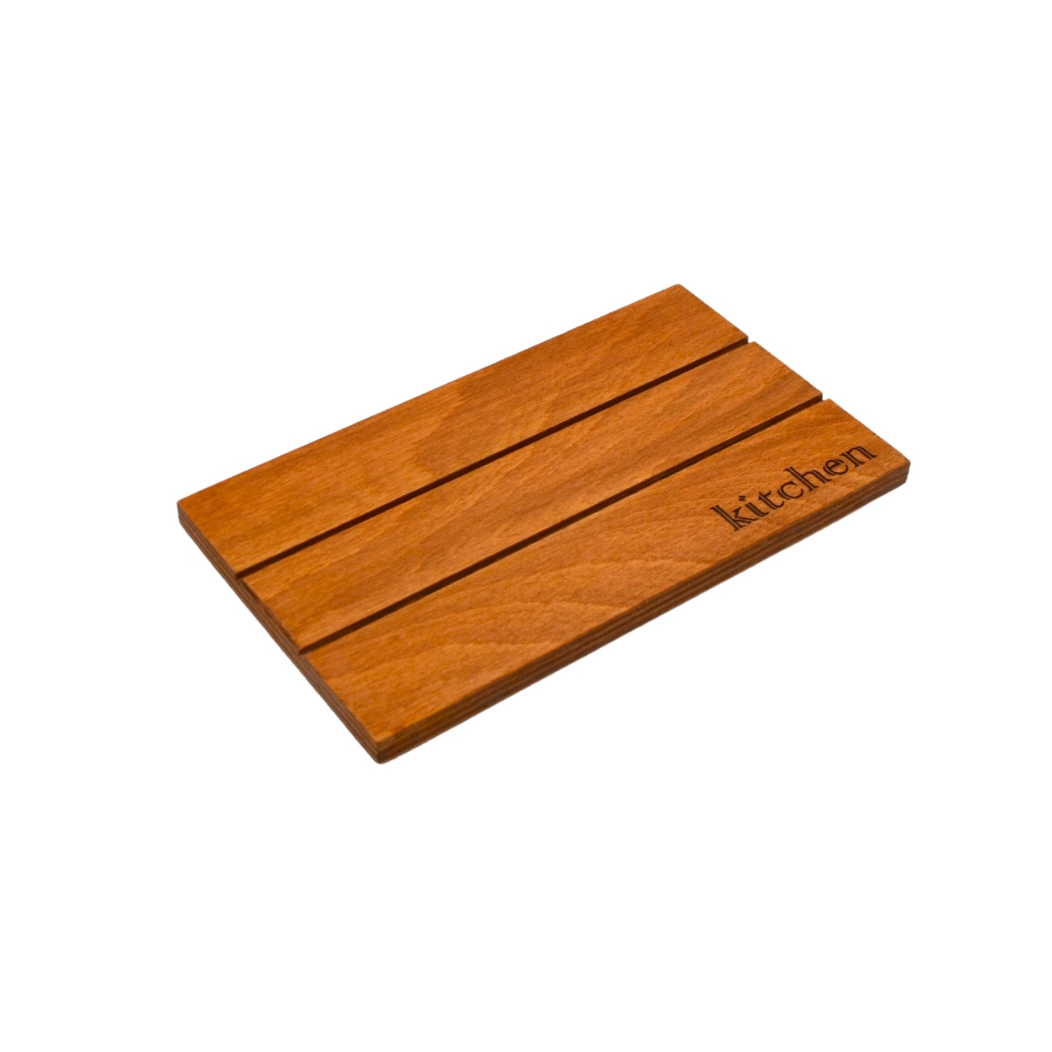 Ahşap Sunum Tablası Dekoratif Tabla 20x12cm KitchenTemalı