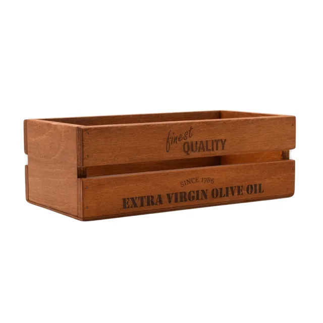 🫒 Premium Marin Ahşap Zeytinyağlık & Tezgâh Üstü Organizer – 30×15×9 cm – Fotoğraf 1
