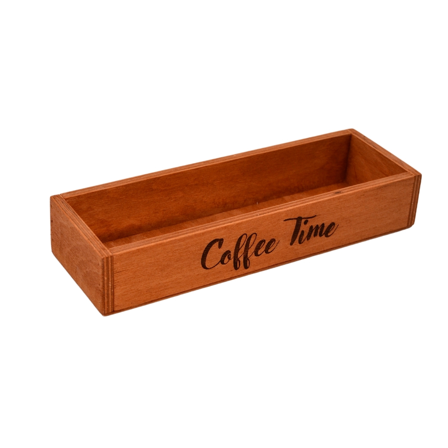 "Coffee Time" Yazılı Mutfak Organizer – 32 x 12 cm | 6 cm Yükseklik