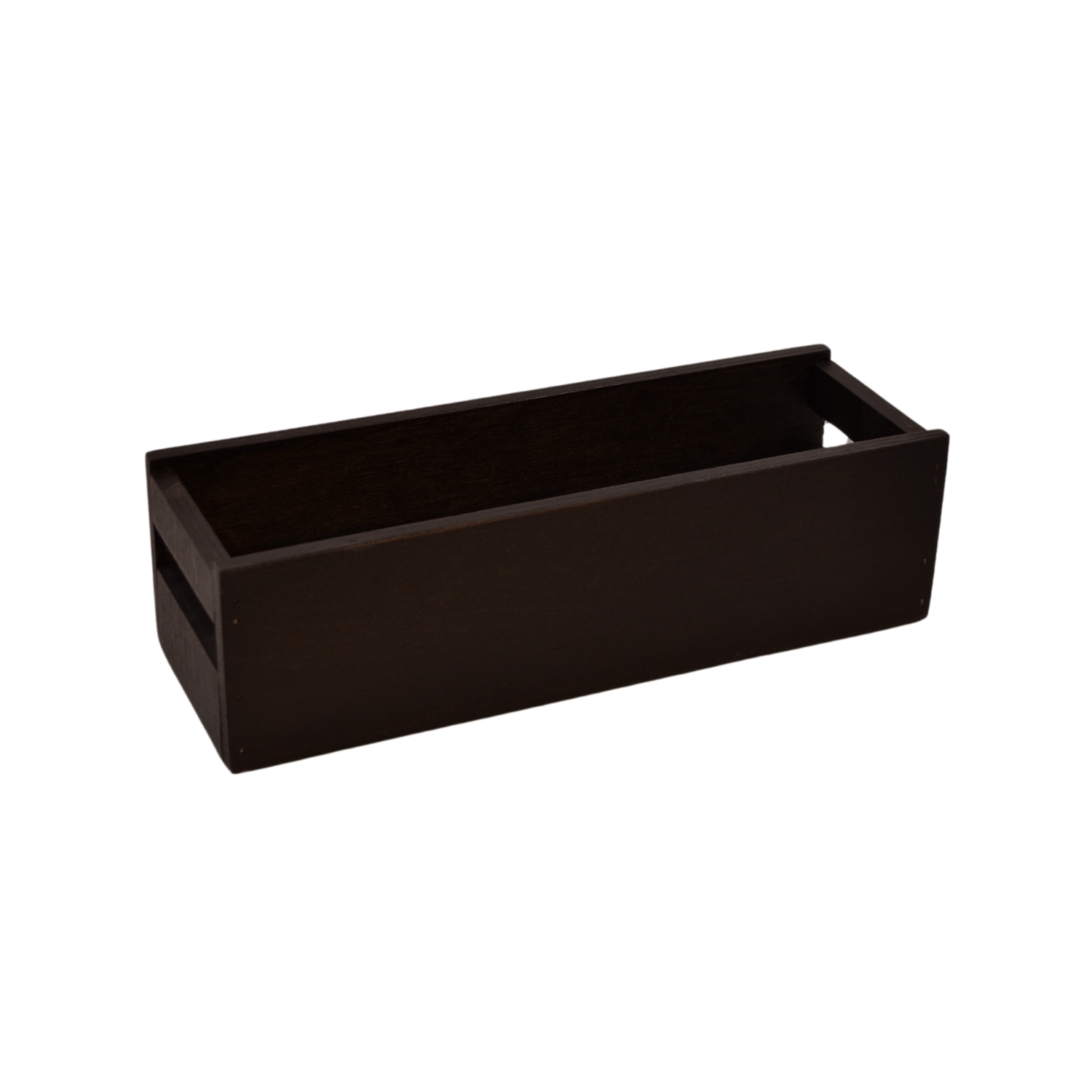 🖤 32 Cm Siyah Ahşap Organizer – Banyo • Mutfak • Salon • Çok Amaçlı Raf Düzenle