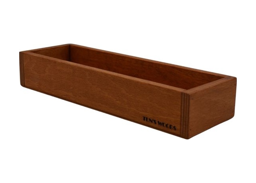 Ahşap Organizer Banyo/mutfak Suya Dayanıklı Açık Kahve